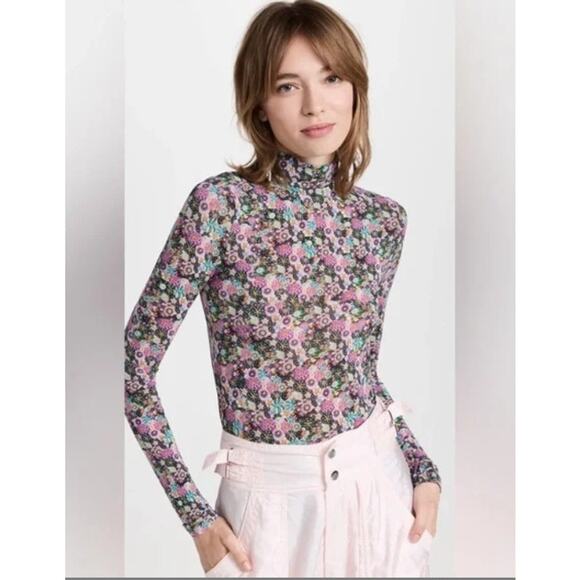 Isabel Marant Floral Top - Size Large - Picture 1 of 16